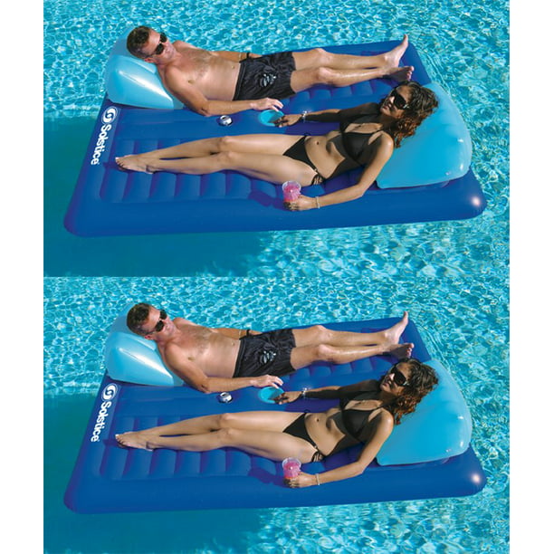 Details about   Solstice Cooler Couch Inflatable Pool Lounr